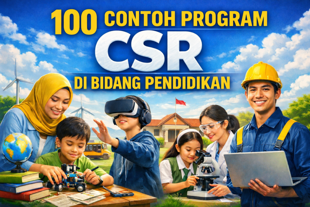 100 Contoh Program CSR di Bidang Pendidikan