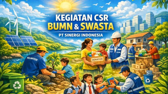 Kegiatan CSR BUMN & Swasta Bersama PT Sinergi Indonesia