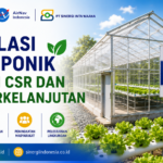 Instalasi Hidroponik sebagai Strategi Program TJSL Berkelanjutan AirNav Indonesia di Banjarbaru