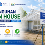 Pembangunan Green House Program TJSL AirNav Indonesia Tahun 2024