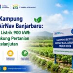 Program Kampung BETTER AirNav Banjarbaru: Pemasangan Listrik 900 kWh untuk Mendukung Pertanian Terpadu Berkelanjutan