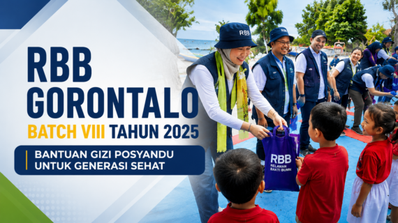 RBB Gorontalo Batch VIII Tingkatkan Kesehatan Ibu dan Anak Melalui Bantuan Gizi Posyandu