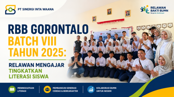 RBB Gorontalo Batch VIII Tahun 2025: Relawan Mengajar Tingkatkan Literasi Siswa