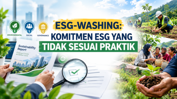 ESG-Washing: Risiko Ketika Komitmen ESG Tidak Sesuai Praktik